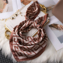 Load image into Gallery viewer, Luxury Inspired Satin Scarf