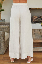 Load image into Gallery viewer, Linen Palazzo Pants
