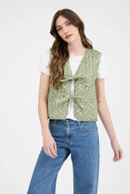 Load image into Gallery viewer, Floral Bowtie Vest