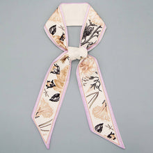 Load image into Gallery viewer, Silk Trail Ribbon Scarf