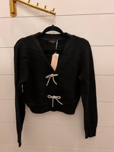Load image into Gallery viewer, The Bella Bow Cardigan
