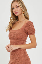 Load image into Gallery viewer, Clay Knit Dress