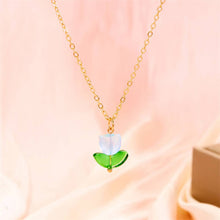 Load image into Gallery viewer, Holland Tulip Flower Necklace