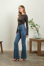 Load image into Gallery viewer, Black Long Sleeve Fitted Top