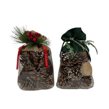 Load image into Gallery viewer, Evergreen Pine Scented Pinecone Bag
