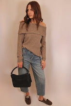 Load image into Gallery viewer, Kendra Off the Shoulder Sweater
