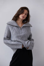 Load image into Gallery viewer, Mary-Ann Chunky Cable Knit Sweater