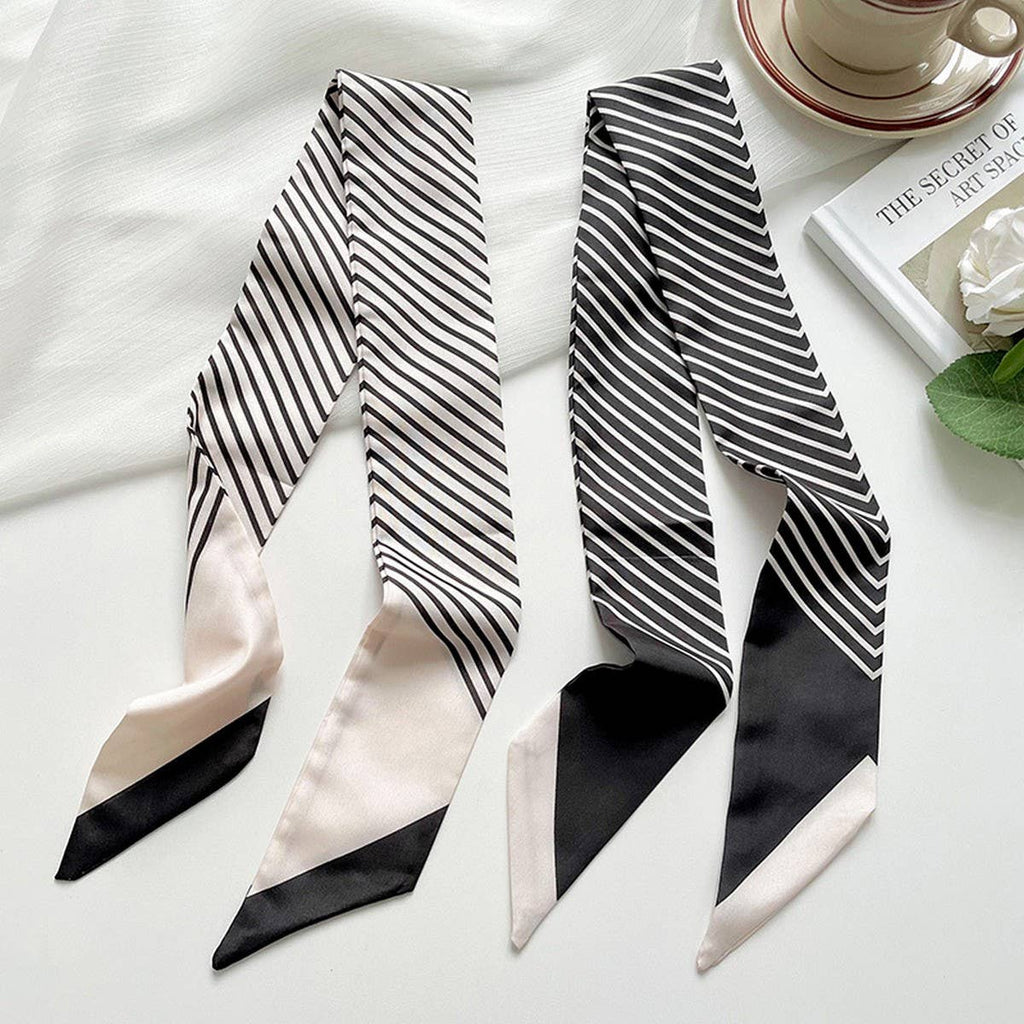 Satin Skinny Scarf