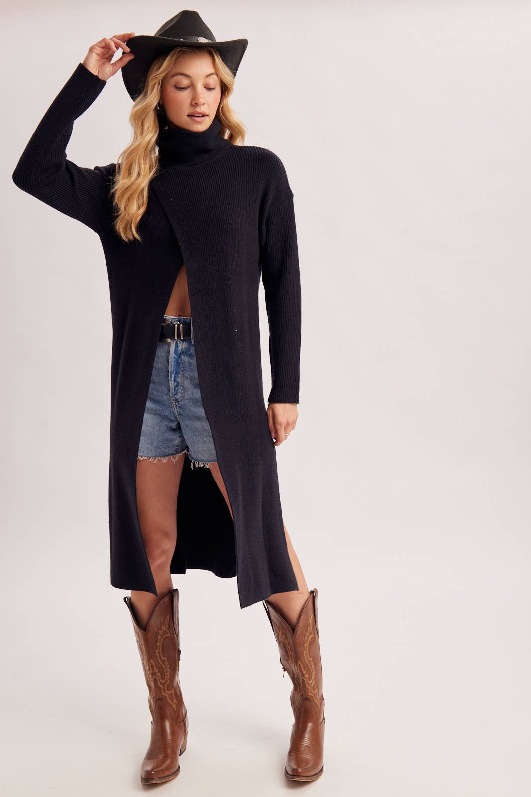 Marlowe Crossover Turtleneck