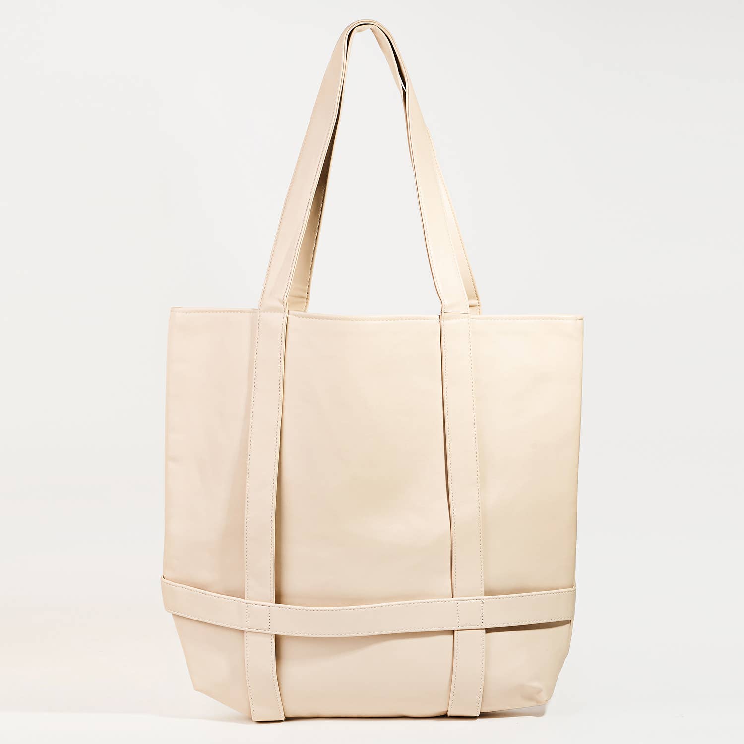 Cap & Carry Tote: Ivory