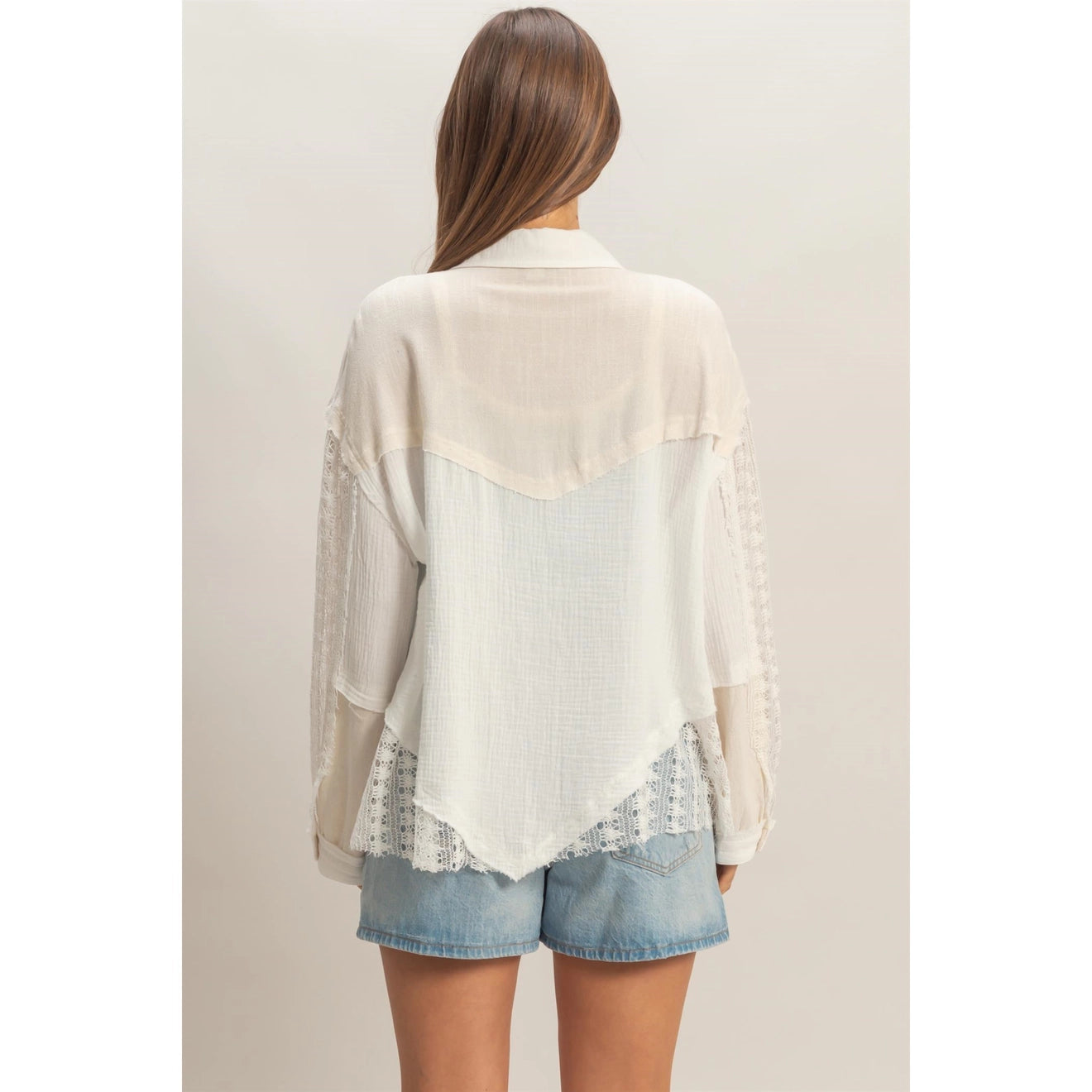 Seaside Weave Button Down