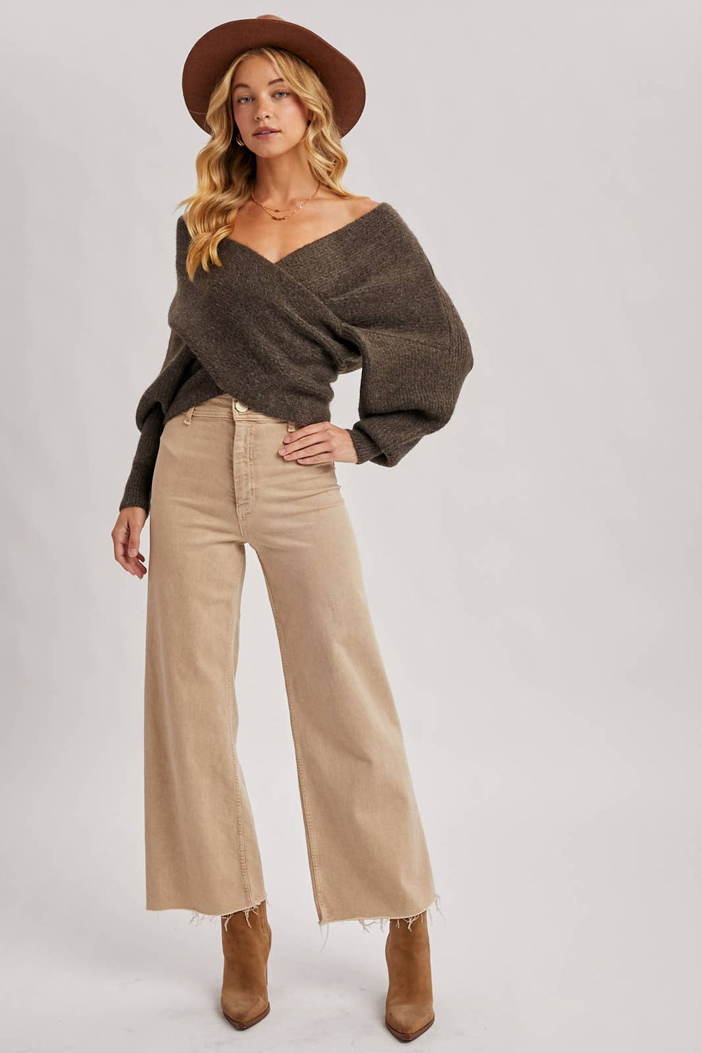 Jolie Crossover Knit