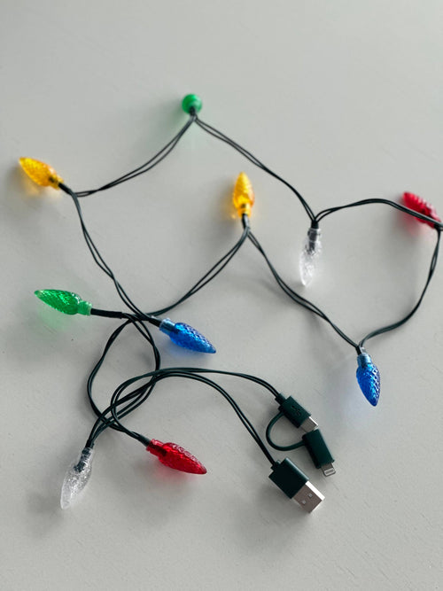 "Festive Lights" 2 in 1 Phone Charger