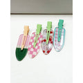 Mixed Print Styling Duck Bill Clips