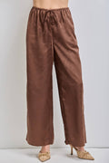 The Luxe Satin Jacquard Pants
