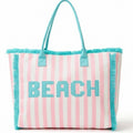 Striped Beach Bag