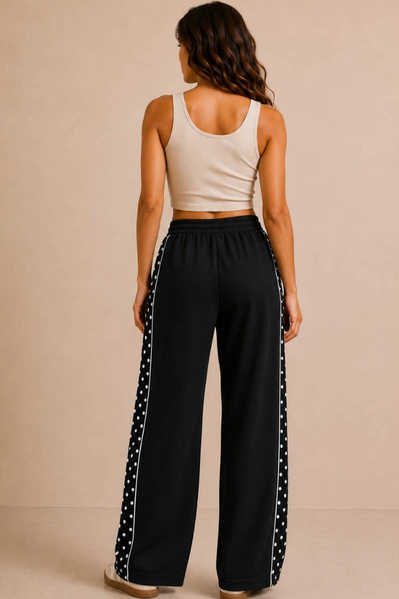 Playful Pace Wide Leg Sweatpants