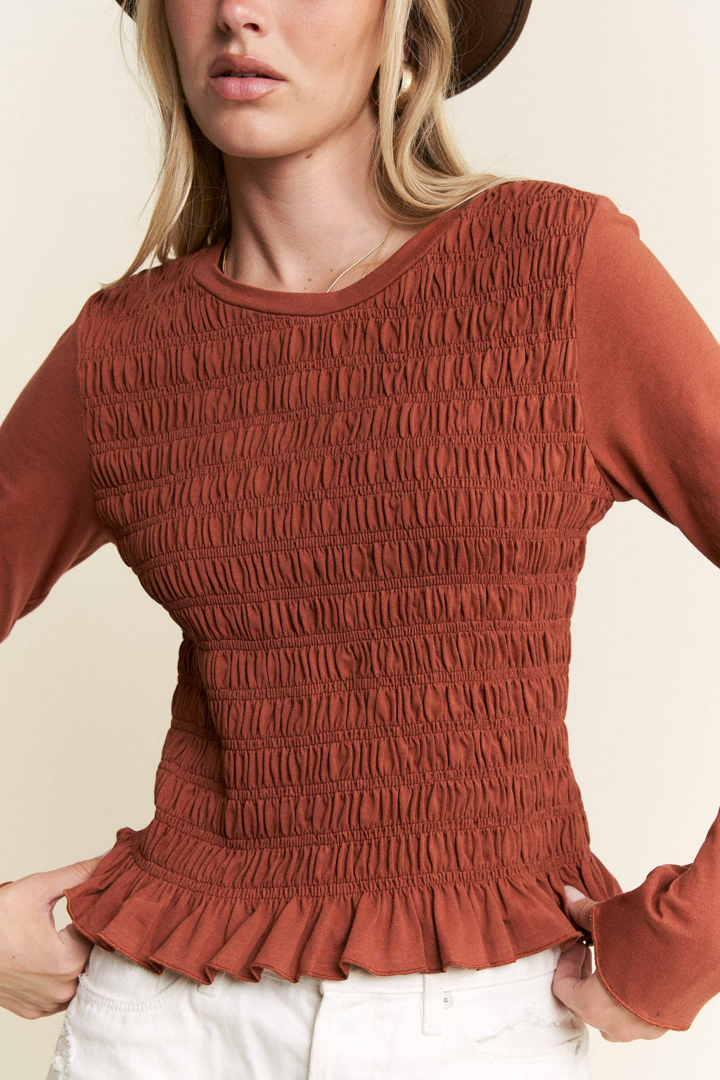 Willow Smocked Blouse