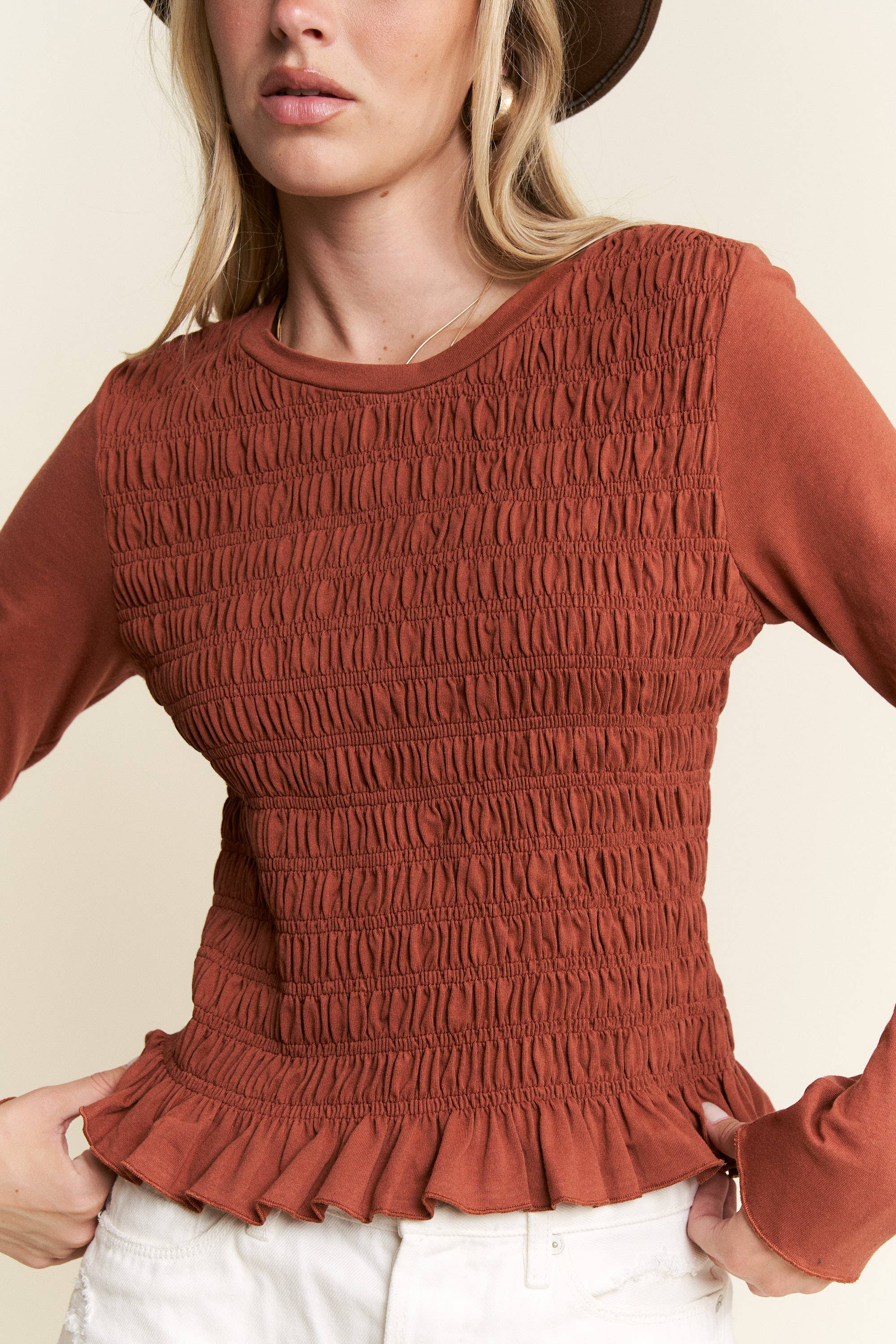 Willow Smocked Blouse
