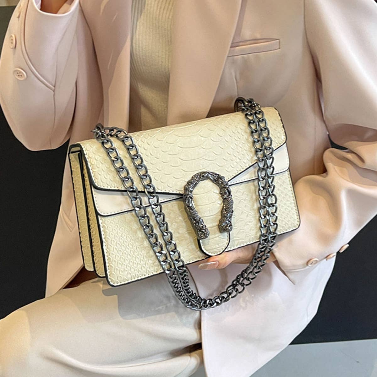 Metro Mini Chain Crossbody Bag