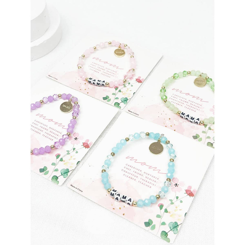 MAMA Beaded Bracelet
