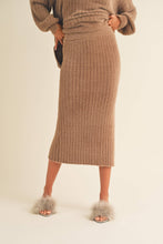 Load image into Gallery viewer, Ribbed Sweater Skirt
