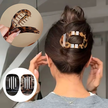 Load image into Gallery viewer, Oval Flat Hair Clip
