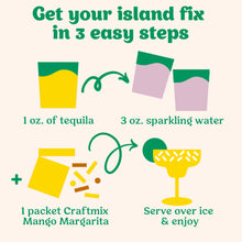 Load image into Gallery viewer, Golden Glow: Mango Margarita Elixir Singles
