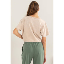 Load image into Gallery viewer, Tan Cropped Tee
