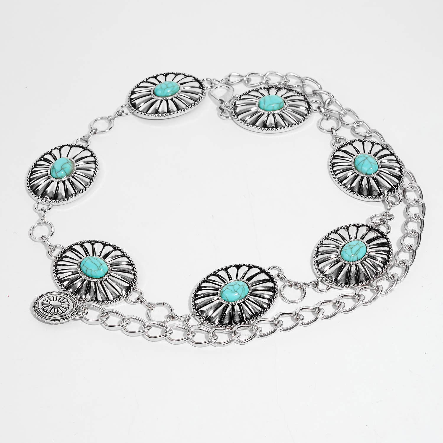 Wildflower Concho Chain Belt