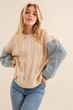 Load image into Gallery viewer, Cable Knit Sweater
