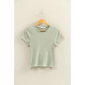 Sage Harbor Ribbed Crop Top