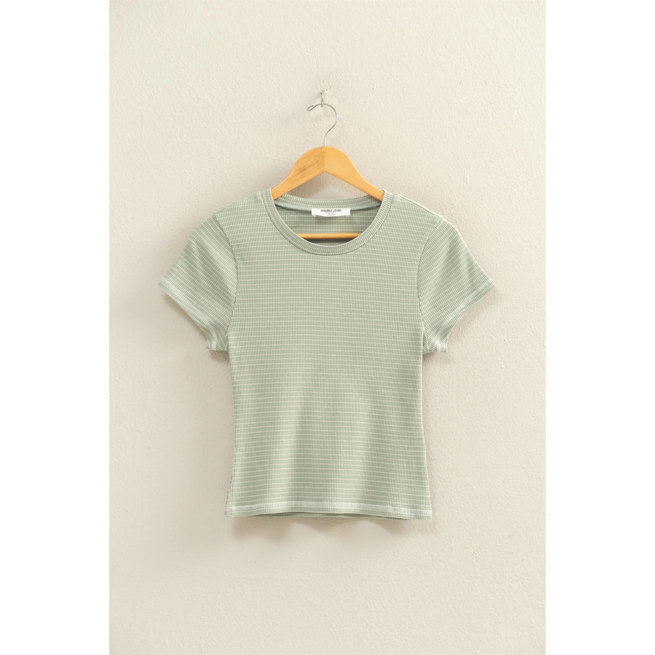 Sage Harbor Ribbed Crop Top