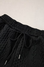 Load image into Gallery viewer, Pink Cable Textured Shorts Set
