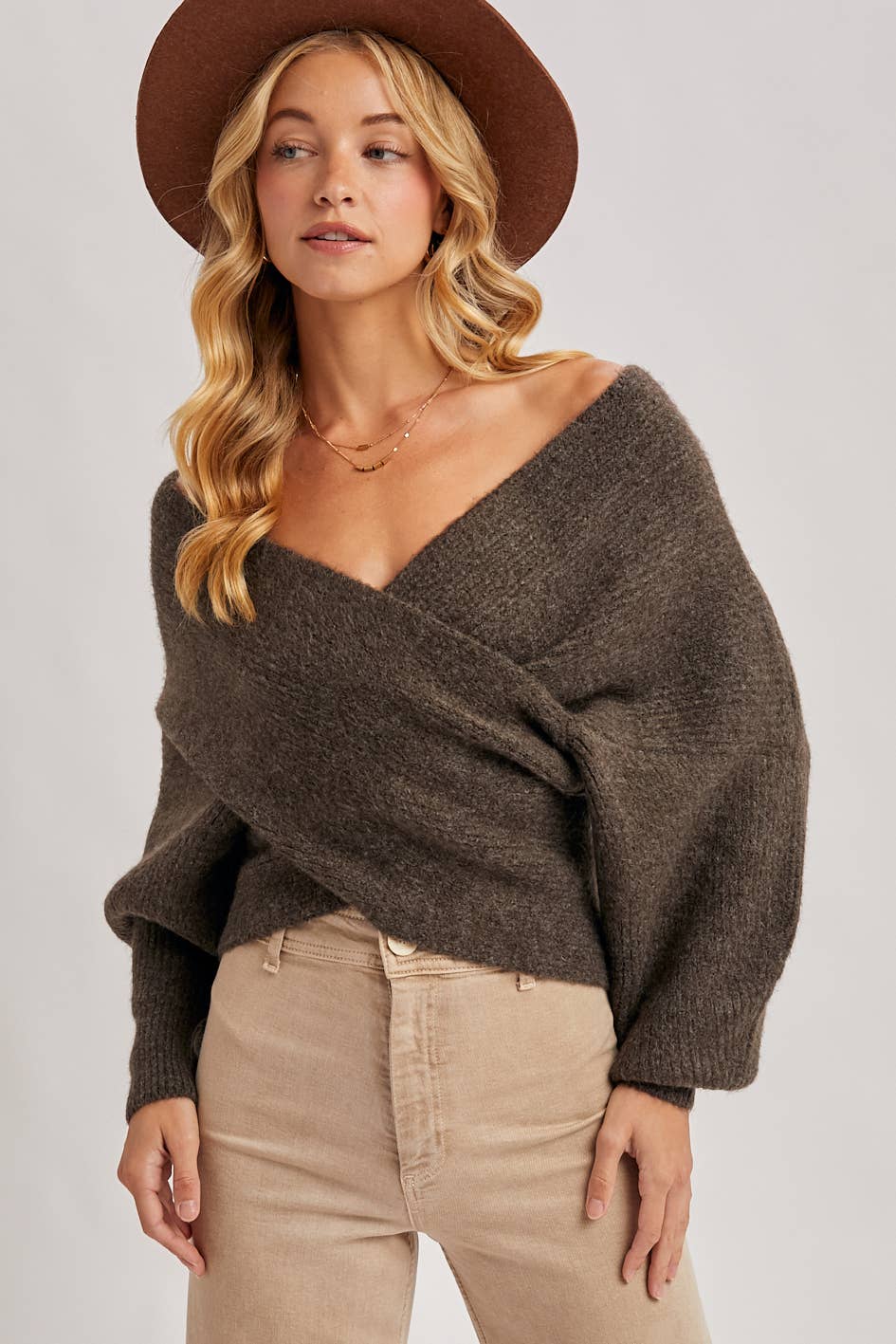 Jolie Crossover Knit