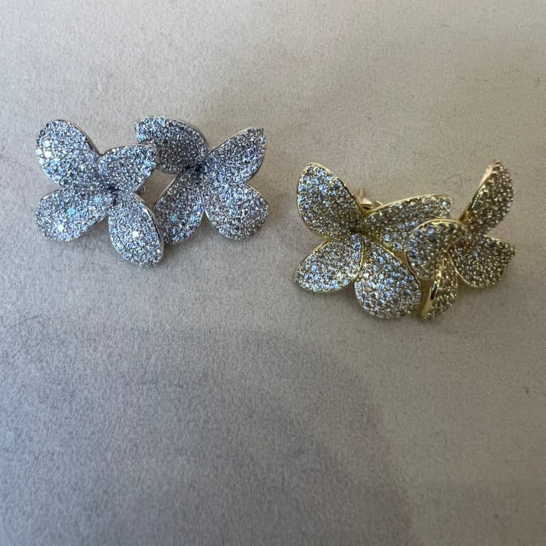Flower Earrings, Small