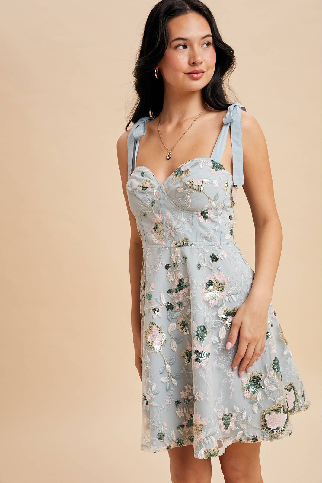 The Starlight Soirée Mini Dress
