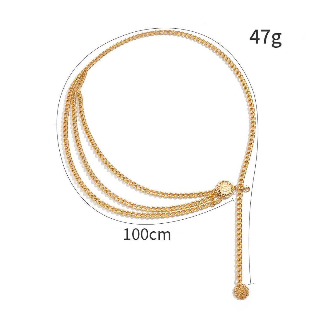Luna Links Multi-Layer Body Chain