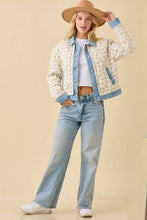 Load image into Gallery viewer, Eden Quilted Denim Jacket
