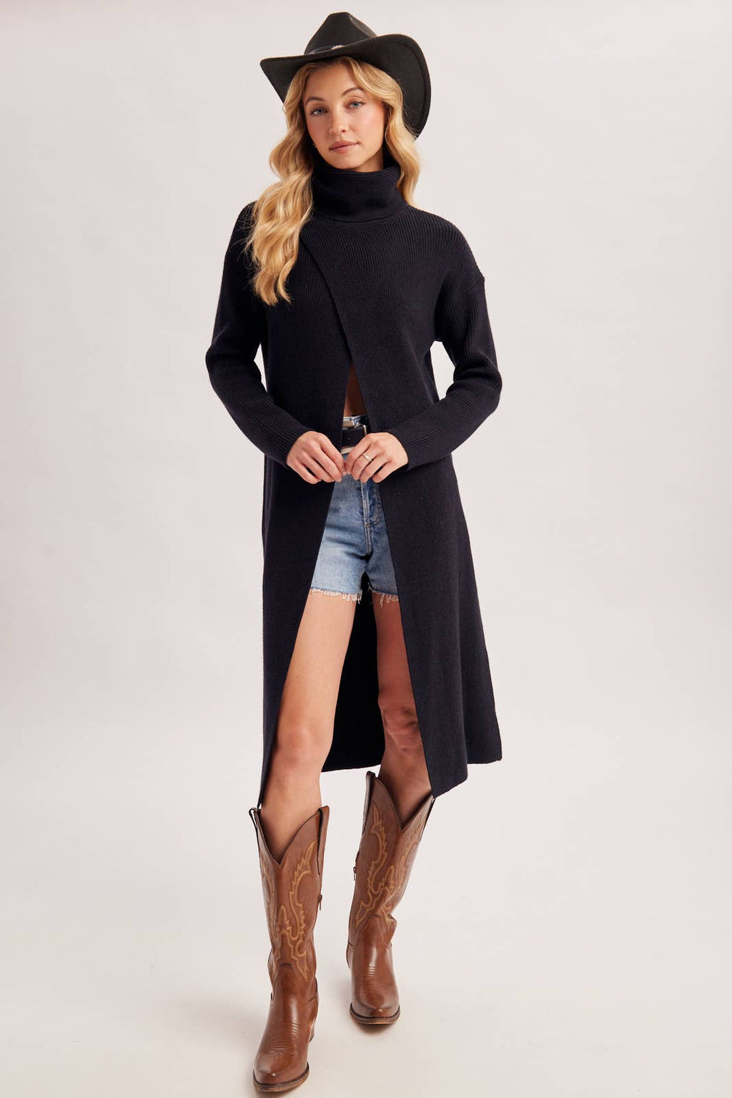 Marlowe Crossover Turtleneck