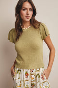 The Sage Sculpt Knit Top