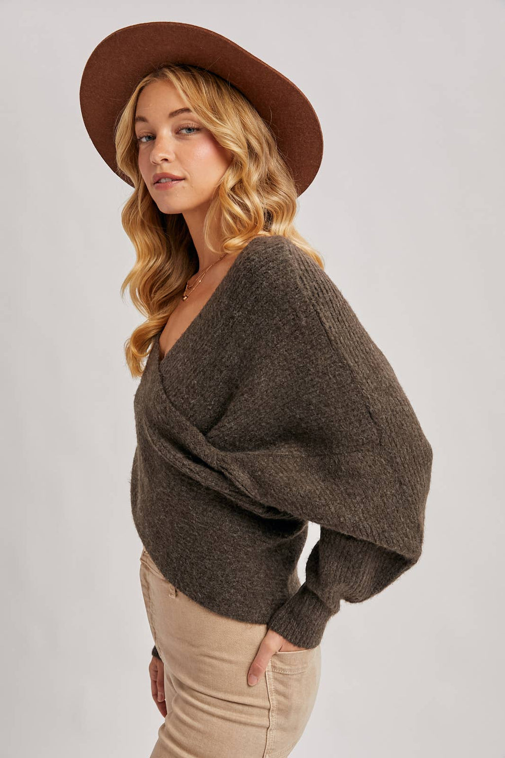 Jolie Crossover Knit