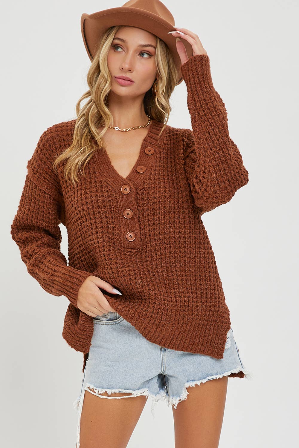 The Waffle Cloud Knit