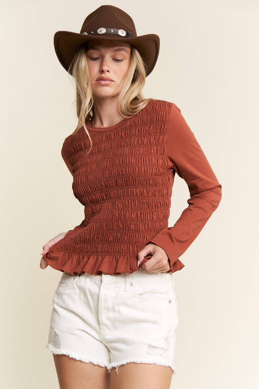 Willow Smocked Blouse