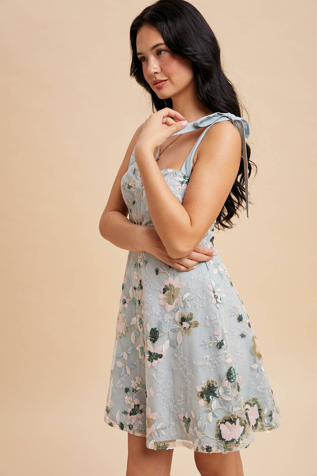 The Starlight Soirée Mini Dress