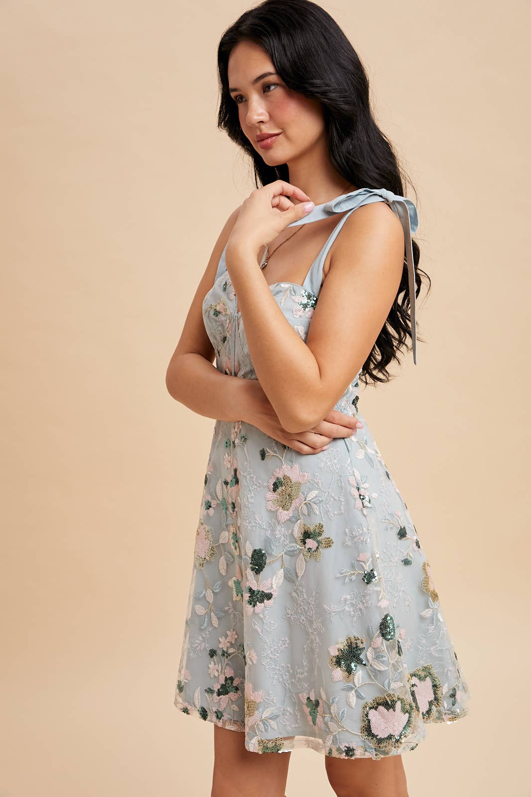 The Starlight Soirée Mini Dress