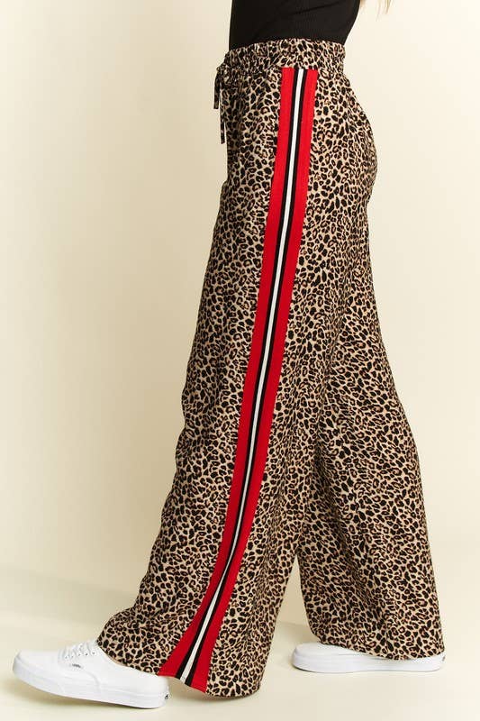 Scarlet Leopard Pants