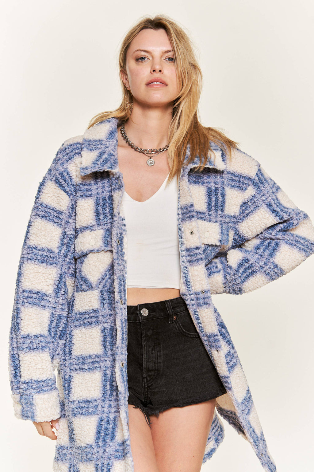 Cozy Check Jacket