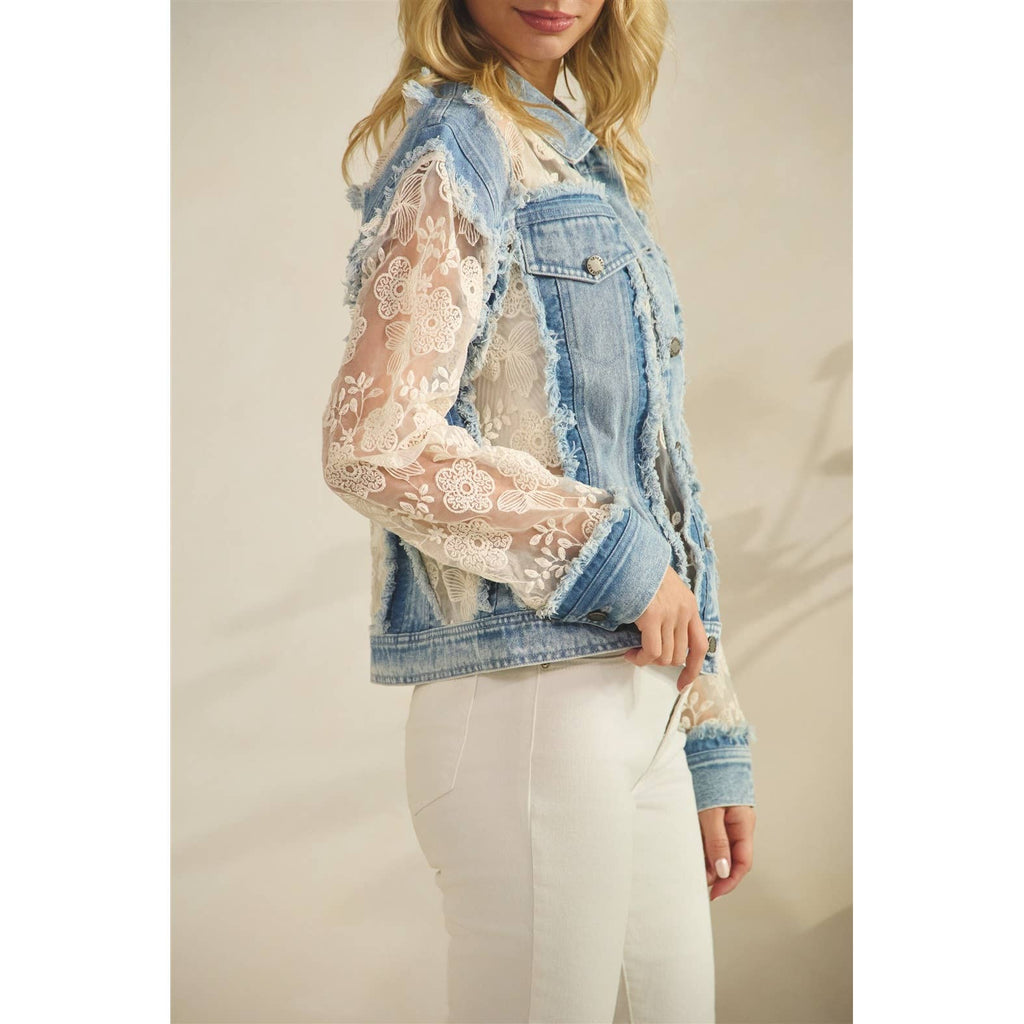 Lace & Legacy Denim Jacket