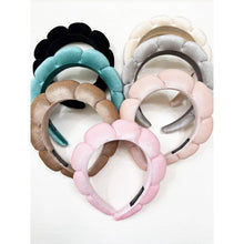 Load image into Gallery viewer, Melting Velvet Spa Headband
